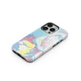 thumbnail image 3 of DesignSkinz Scratch-Resistant Hard Slim Case Compatible with iPhone 16 Pro Max (Compatible with MagSafe) - Marbleized Swirling Cotton Candy, 3 of 9
