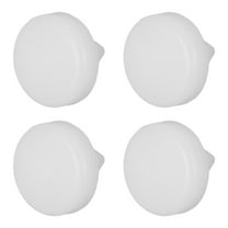 SASABAXI 4Pcs Clutch Pad Brake Pedal Stop Pad Abs Pc White For Driving And Vehicle Maintenance 1.50X1.30X1.30Cm