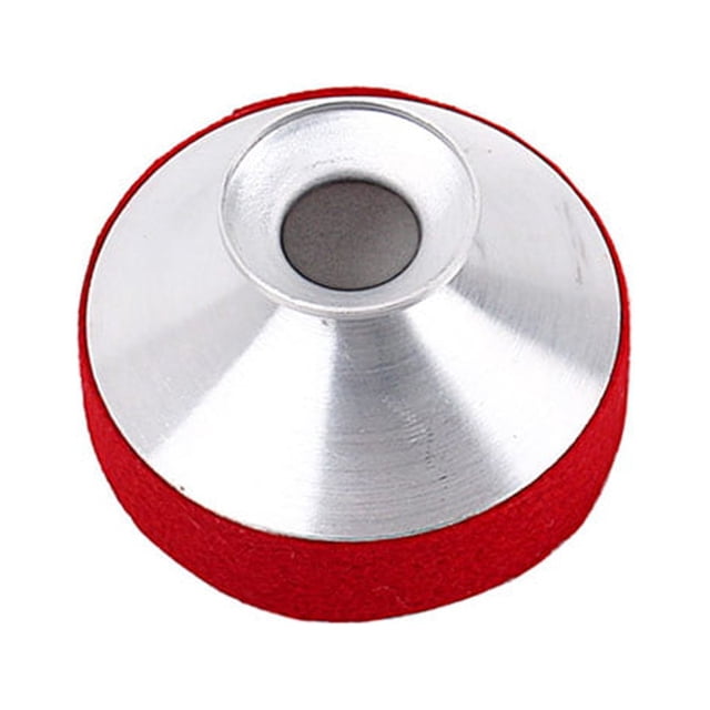 bedienty Sound Dampener Aluminum Alloy Rustproof Instrument Accessories Compact Size Practicing Prop Trumpet Mute Sax Red 1Set