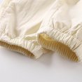 thumbnail image 5 of Babcutegg Kid Girls Pants Back to School Wear Elastic Waist Side Pockets School Uniform for Kids Beige Size 6, 5 of 5