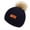 J, variant on VALSEEL NEW 1-11 Years Old For Girls Boys Kids Winter Beanie Hat Warm Knit Thick Ski Cap With Fluff Ball