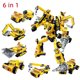 thumbnail image 3 of Nueva tendencia, ingeniería urbana, transformación, robot, bloques de construcción, mecha, camión, coche de carreras, dinosaurio, vehículo, ladrillos, juguetes para niños, 3 of 5