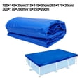 thumbnail image 4 of Rectangular Swimming Pool Cover Frame Protective Tarpaulin Windproof Rainproof 265×170×20cm, 4 of 5