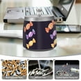 thumbnail image 6 of Yayeee Ashtray with Lid for Cigarette Smokeless Stainless Steel Home Ash Holder, Cartoon Candy, 6 of 7