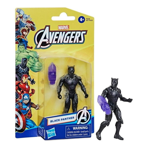 Figura de Acción Hasbro Marvel Black Panther 4 Pulgadas