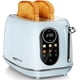 thumbnail image 1 of Keenstone tostador inteligente de visualización táctil de 2 rebanadas, tostador retro de acero inoxidable con 6 niveles de dorado, recalentar y descongelar, para bagel, tostado, pan, bandeja extraíble, 1 of 5