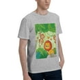 thumbnail image 2 of Bingfone African Animals In The Jungle Men'S Loose Fit Short-Sleeve Pocket T-Shirt, 2 of 7