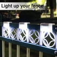 thumbnail image 3 of Solar Deck Lights, Finished Waterproof Led Solar Lamp for Outdoor Pathway, Yard, Patio, Stairs, Step and Fences，White light, 3 of 5
