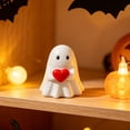 thumbnail image 6 of Halloween Decorations Ghost Ornament, Multicolor Resin Cute Ghost with Eerie Design for Mantel Shelf Or Porch, Reusable Spooky Home Decoration, 6 of 6