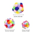 thumbnail image 2 of 4 piezas juguete para gato con bola de peluche, 2 of 3