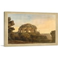thumbnail image 1 of ARTCANVAS The Temple Of Minerva Medica 1781 Canvas Art Print by Francis Towne - Size: 40" x 26" (1.50" Deep), 1 of 9