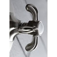 thumbnail image 2 of Kingston Brass KS3038TX 3-Way Diverter Valve with Trim Kit, Brushed Nickel, 2 of 7