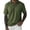 hgg203-Army Green, variant on Yaoyar Men's Solid Short Sleeve Camp Collar Ice Silk Waffle Texture Casual Business Soft Breathable Golf Tee