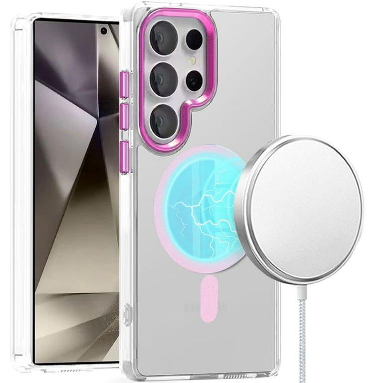 For Samsung Galaxy S25 Ultra Case, Clear Transparent Case Matching