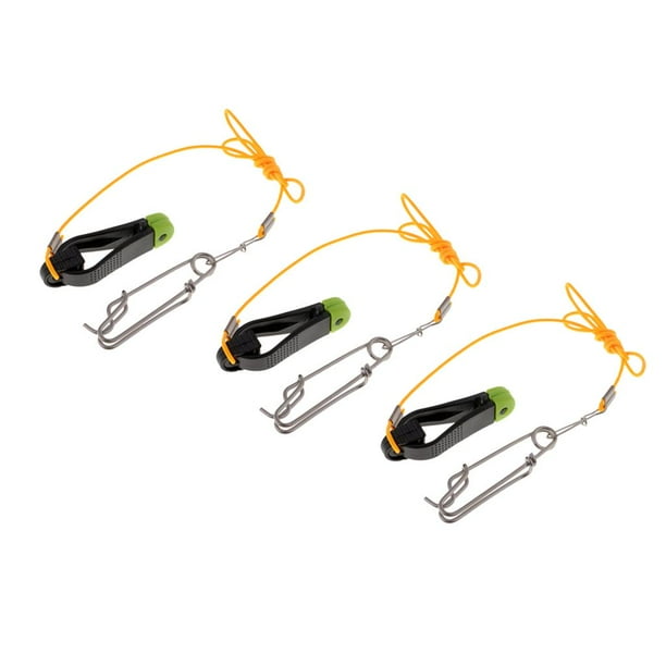 3pc Plus Downrigger Line Release Clips with 42cm Leader