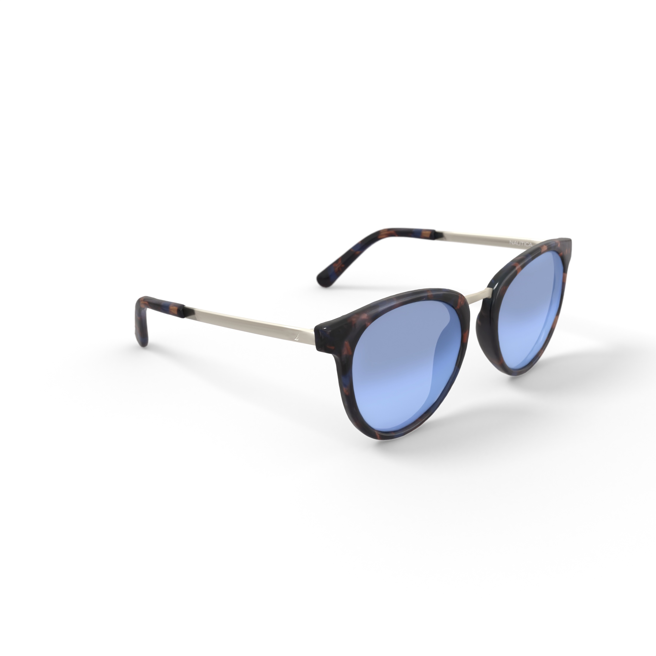 Nautica Women's Rx'able Fashion Sunglasses, NLS6005, Tortoise, 52-20-140, with Case