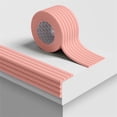 thumbnail image 2 of Edge Protector Corner Guard, 0.26x6.56 Ft Self-Adhesive Soft Foam Wall & Furniture Bumper Cushion, White Padding for Table Desk Fireplace Home, Pink, 2 of 8