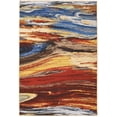 thumbnail image 2 of Nourison Chroma Colorful Abstract Lava Flow 4' x 6' Area Rug, (4x6), 2 of 9