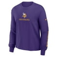 thumbnail image 2 of Women's Nike Purple Minnesota Vikings Boxy Long Sleeve T-Shirt, 2 of 3