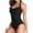 #091-Black, variant on Women's One Piece Swimsuit Ruched Tummy Control Bathing Suits Vintage Retro Push Up Swimwear