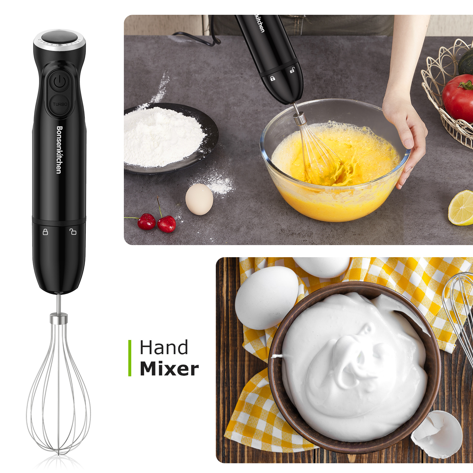 bonsenkitchen hand mixer