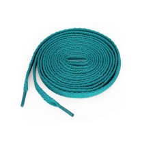 INSPIRE CHIC Unisex 5 Pairs High Durability Athletic Flat Shoelaces for Sneakers peacock blue 180 cm/71"