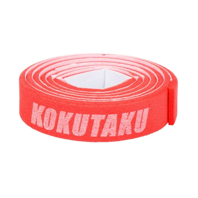 Splihome 5 Pcs Protection de Pagaie de Raquette de Tennis de Table Ruban Éponge Anti-Collision Protecteur Rouge