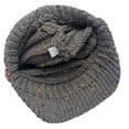 thumbnail image 3 of SHTXOZHI Warm Winter Hats for Women Knitted Crochet Beanies with Brim Outdoor Snow Ski Caps, 3 of 5