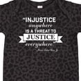 thumbnail image 4 of Inktastic Injustice Anywhere is a Threat to Justice Everywhere Martin Luther King Jr. Boys or Girls Baby Bodysuit, 4 of 5