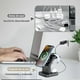 thumbnail image 4 of Cargador Inalámbrico Magnético AHED Blanco 5 en 1 con Luz LED para iPhone, AirPods y iWatch, 4 of 7