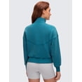 thumbnail image 2 of CRZ YOGA SoftAura Half Zip Sweatshirt for Women Long Sleeve Pullover Workout Casual Tops with Pocket, 2 of 3