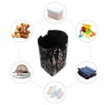 thumbnail image 7 of Yayeee Freestanding Laundry Hamper with Handle Collapsible Large Storage Basket for Clothes, Dark Flowers Pattern, 7 of 7