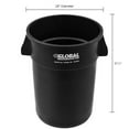 thumbnail image 5 of Global Industrial 44 Gallon Garbage Can, Black, 5 of 5