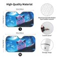 thumbnail image 3 of Windshield Sun Shade Foldable Car Front Window Sunshade For Car Suv Trucks Vans - Best Heat Shield Blocker Visor Cover Blocks Uv Rays And Keeps Your Vehicle Cool-Medium, 3 of 5