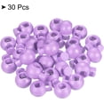 thumbnail image 3 of Cord Locks, 30 Pack Ball Spring Toggle Stopper for Drawstring Bag Shoelaces, Light Purple, 3 of 5