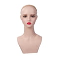 thumbnail image 3 of STARTIST Female Bald Mannequin Head Toupee Holder for Toupee Making and Display Cap Glass, 3 of 9