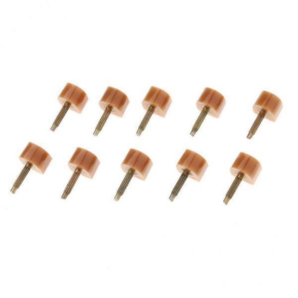 4 Puntas De Tacón Alto Para Reparación De Zapatos, Tacos De Repuesto, Almohadillas De Estilete, Pasador Fino De 9mm