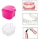 thumbnail image 3 of 1 estuche para dentaduras postizas, caja para retenedores dentales de ortodoncia, contenedor para almacenar dientes postizos, caja para limpieza de dentaduras postizas con filtro, portátil y fácil de, 3 of 5