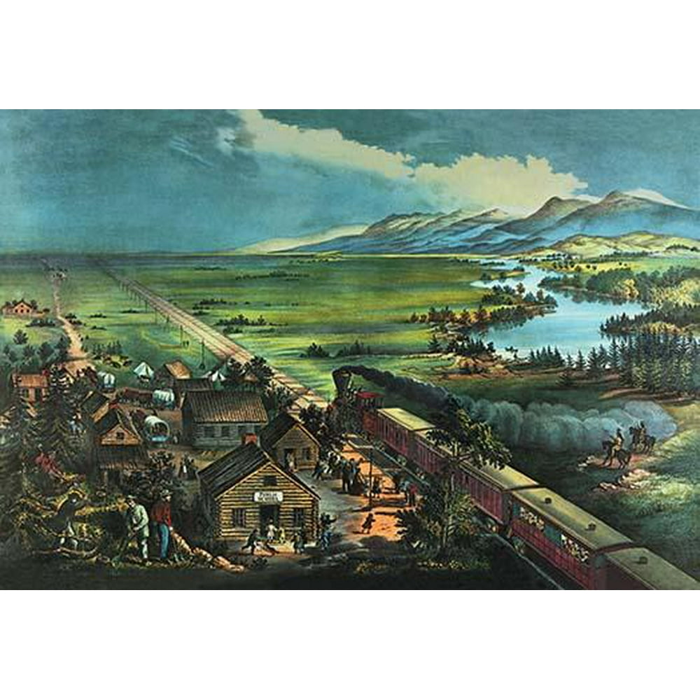 Across the Continent 'Westward the Course of Empire' Takes Its Way