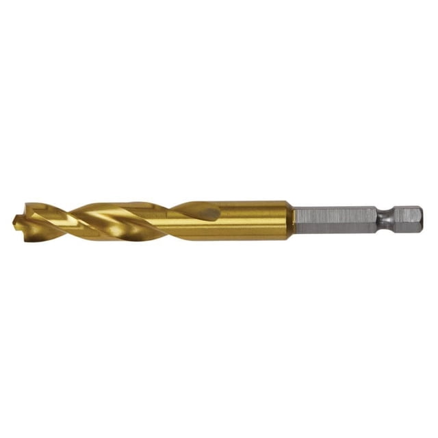 Broca DEWALT DD5128, resistente al impacto, de nitruro de titanio, 7/16 pulgadas