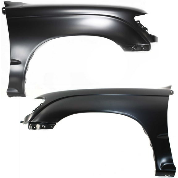 Garage-Pro Fender SET Compatible with 1995-2000 Toyota Tacoma Primed Front, Driver and Passenger Side