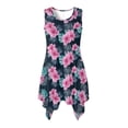 thumbnail image 2 of KUIFORTI Pink Hibiscus Matching Couple Outfits Spring Women's Casual Dresses & Men's Hawaiian Shirt Fashion Clothing with Soft Fabric for Summer Vacation Trip, 2 of 7