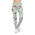 thumbnail image 3 of Women's Casual Leggings Holly Jolly Christmas Leggings, 3 of 6