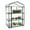 B, variant on DAMAI Mini Indoor Greenhouse, Small Portable Outdoor Plant Green House Cabinet, PVC Cover Portable Greenhouses Cover wih Roll-Up Zipper Door, Waterproof Green Tent(Iron Stand not Include)