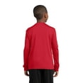 thumbnail image 2 of Sport-Tek Long Sleeve Tee (YST350LS) True Red, XS, 2 of 5