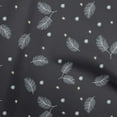 thumbnail image 1 of oneOone Polyester Spandex Black Fabric Christmas Feather Dress Material Fabric Print Fabric By The Yard 56 Inch Wide, 1 of 1