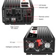 thumbnail image 2 of CNSWIPOWER Convertidor inversor de Corriente para coche 2500W 24V 110V, 2 of 6
