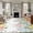 white, variant on Runner Rugs 2x6 Ft, Easter Eggs Non Slip Area Rugs for Kitchen Bedroom Entryway, Bunny Eucalyptus Leaves Spring Flower Plant Washable Carpet Runner Rug Floor Mats for Bedroom Home Decor