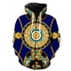 thumbnail image 1 of Sudadera con capucha y cremallera de lujo con cadena dorada para hombre, estilo Harajuku, con estampado 3D, gran oferta 2024, camisetas divertidas y geniales para adolescentes, unisex, de gran tamaño., 1 of 6