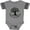 Football Heather and Smoke, variant on Inktastic Save the Planet Tree Design with Green Leaves Boys or Girls Baby Bodysuit